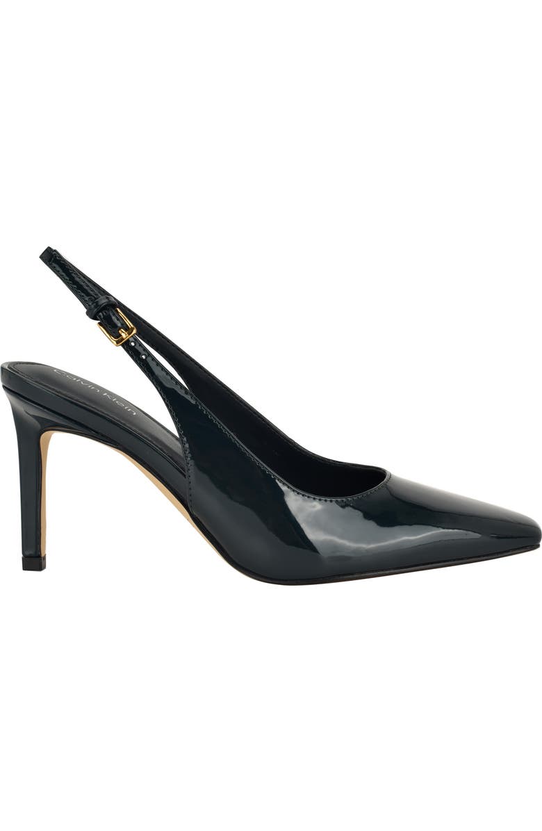 Calvin Klein Harbella Slingback Pump, Alternate, color, Green