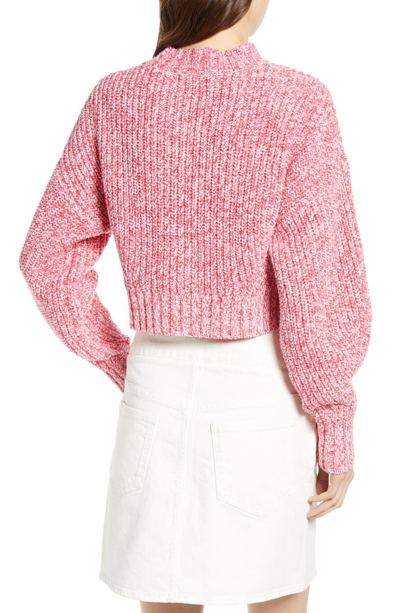 Rebecca Minkoff Blouson Sleeve Sweater, Alternate, color,