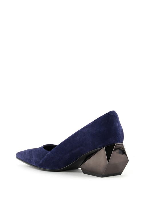 United Nude Ricky Pump Mid In Blue