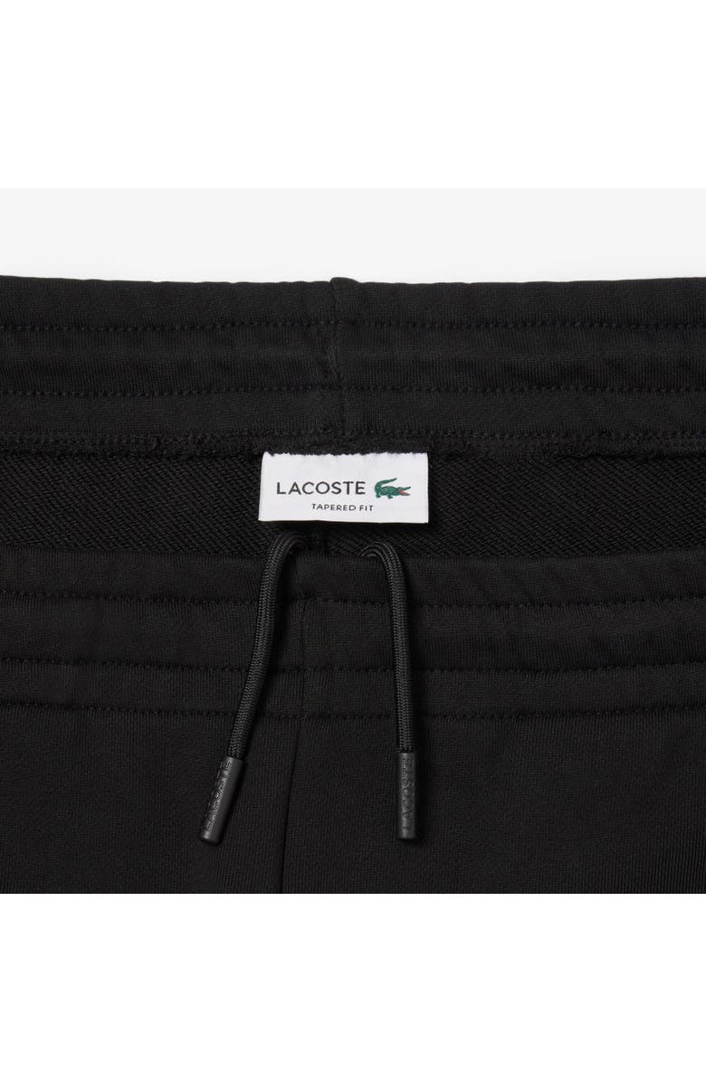 Lacoste Light Fleece Joggers, Alternate, color, Black