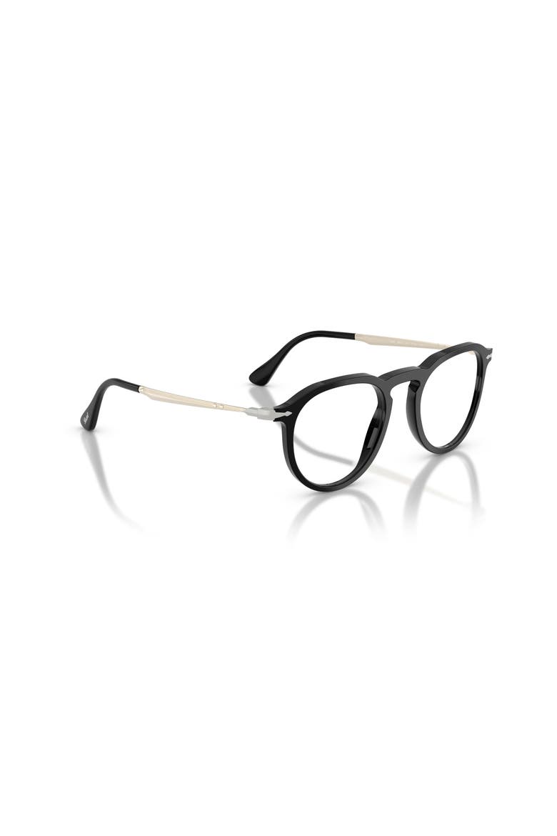 49mm Rectangle optical glasses, Alternate, color, Black