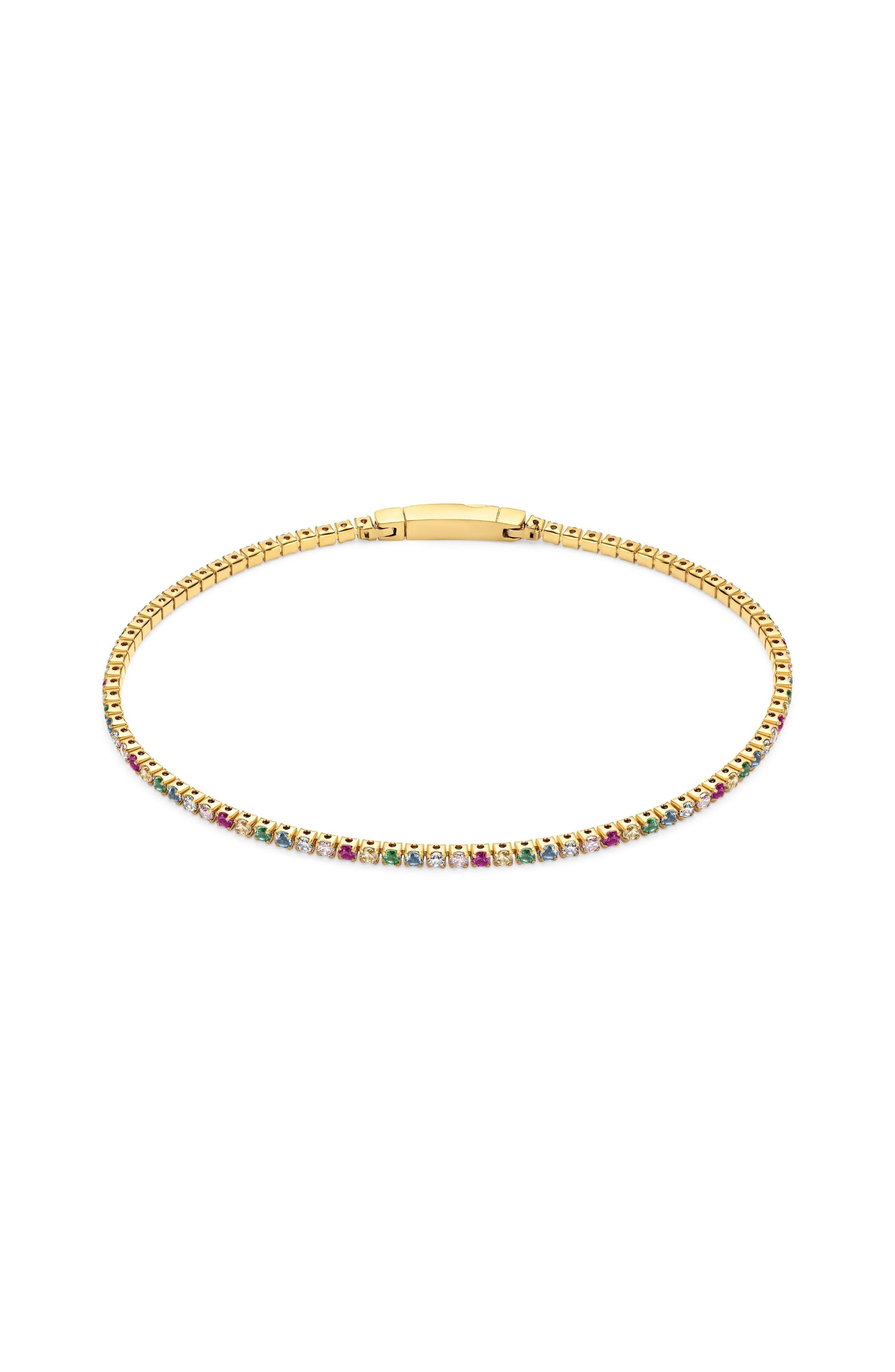 18k Gold Plated / Rainbow