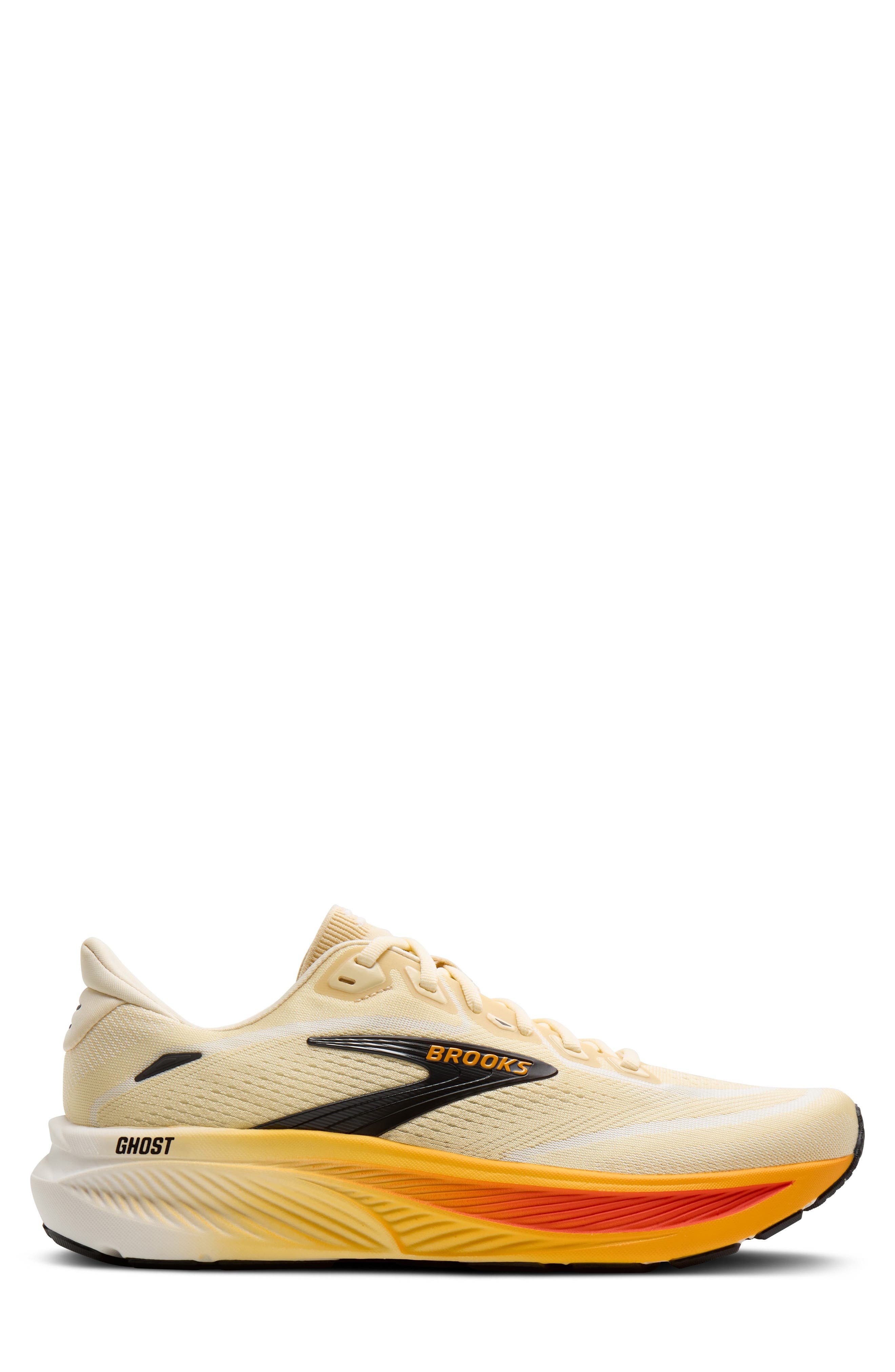 Ghost 18 Running Shoe, Alternate, color, RUTABAGA/ TIGERLILY/ ORANGE