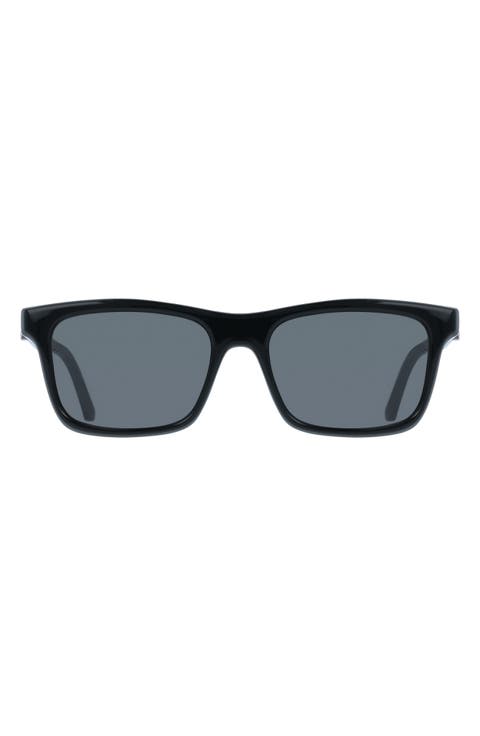 55mm Rectangular Sunglasses