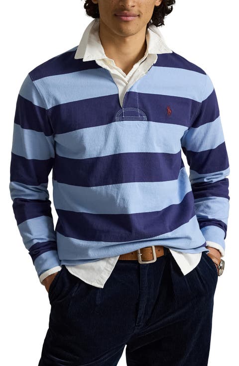 Striped Cotton Rugby Shirt