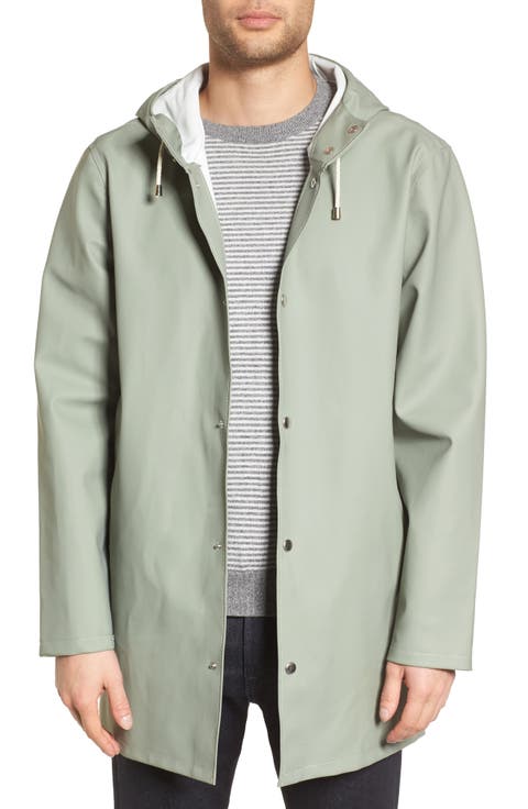 Stockholm Long Sleeve Hooded Raincoat