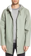Stutterheim Stockholm Long Sleeve Hooded Raincoat