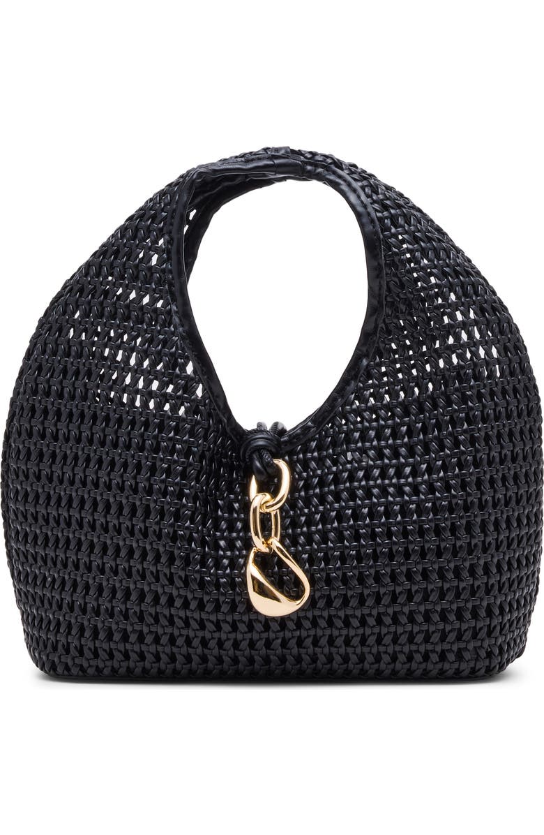 Dolce Vita Dahlia Woven Handbag, Main, color, Black