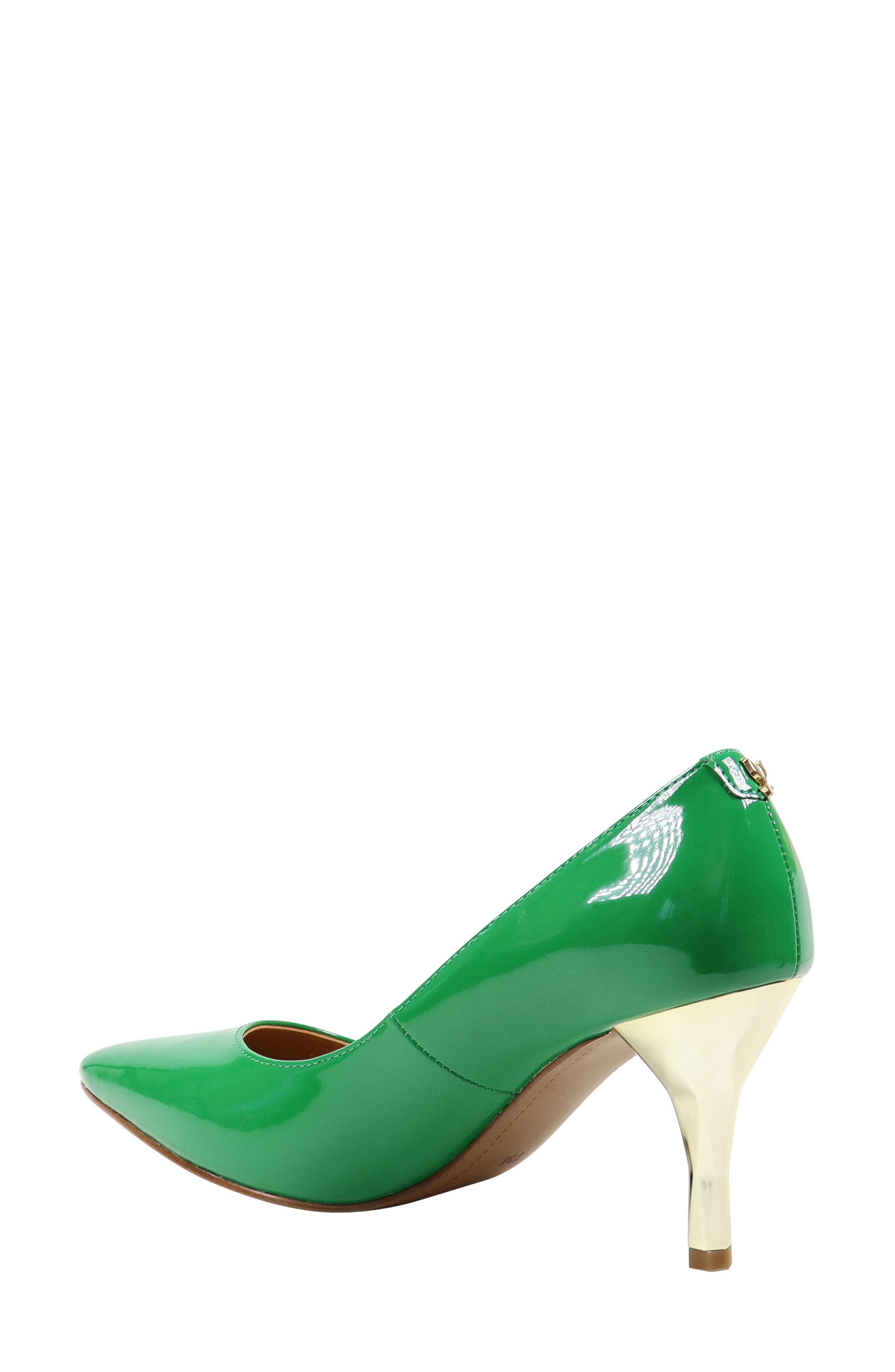 J. Reneé Kanan Pointed Toe Pump, Alternate, color, Green