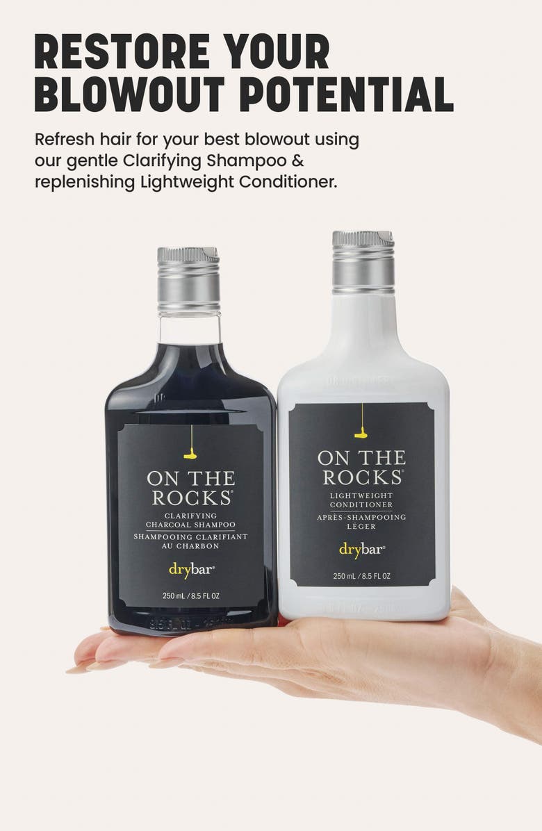 Drybar On the Rocks Clarifying Charcoal Shampoo, Alternate, color, 