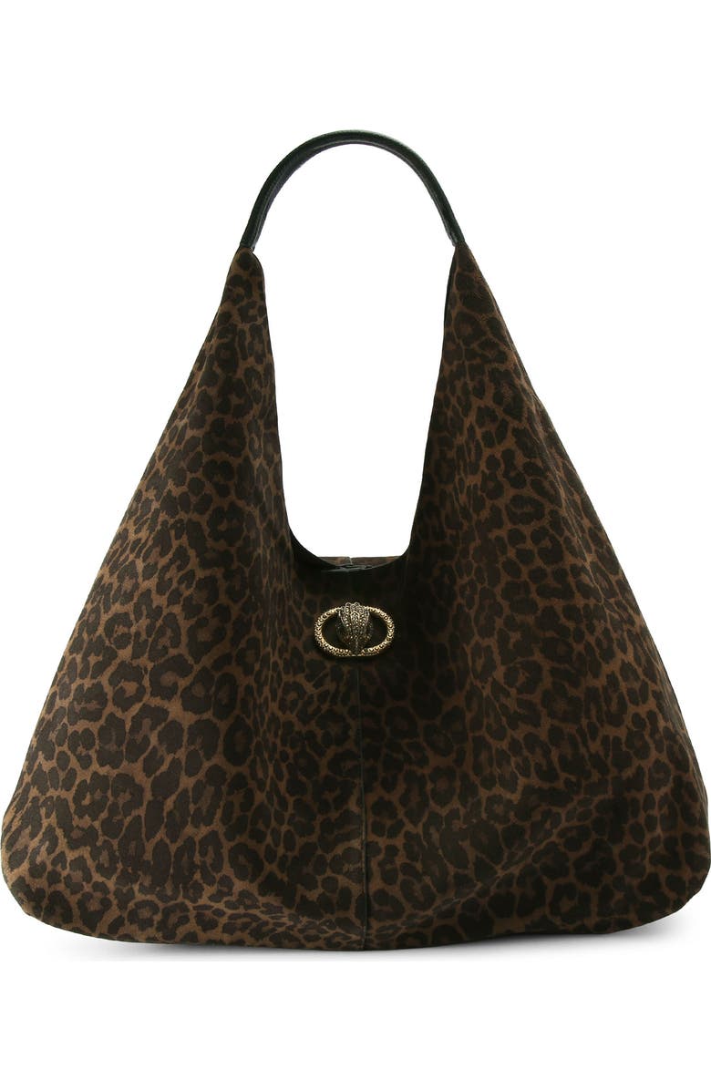 Kurt Geiger London Large Chelsea Slouch Hobo Bag, Main, color, Brown