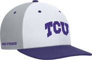 Nike Men's Nike White/Gray TCU Horned Frogs Pro Performance Snapback Hat