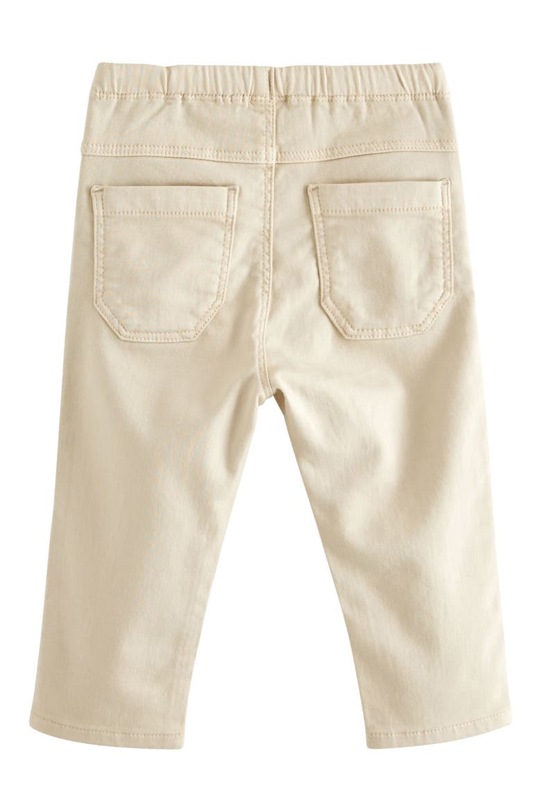Kids' Drawstring Denim Pants, Alternate, color, NATURAL