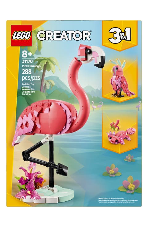 8+ Wild Animals: Pink Flamingo - 31170