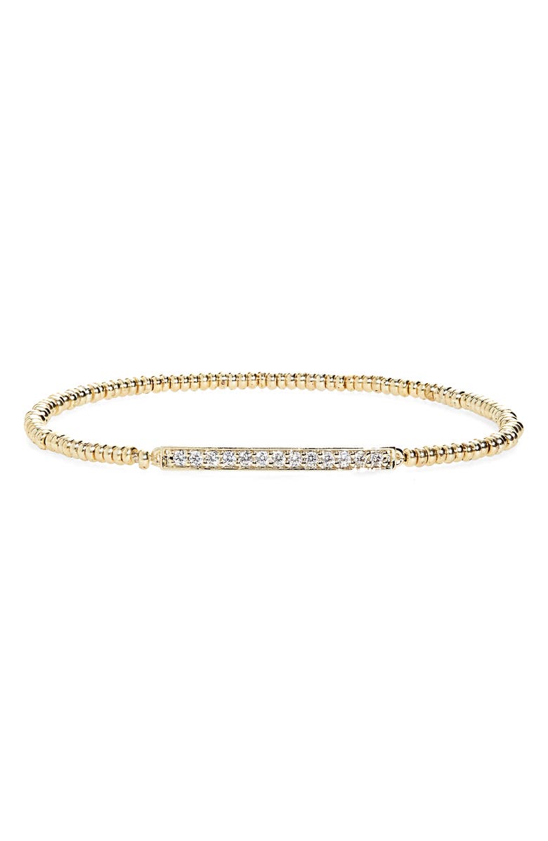 Kendra Scott Addison Stretch Bracelet, Main, color, Gold
