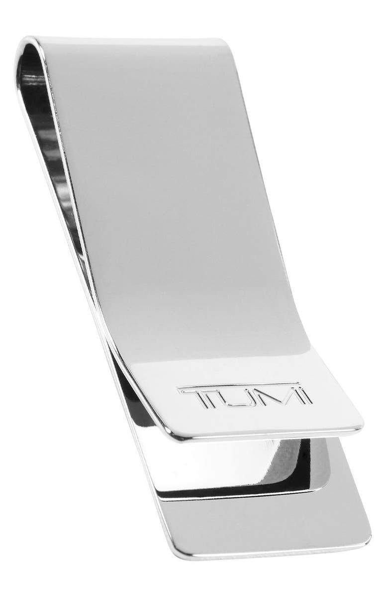 TUMI Ballistic Etched Money Clip, Alternate, color, 