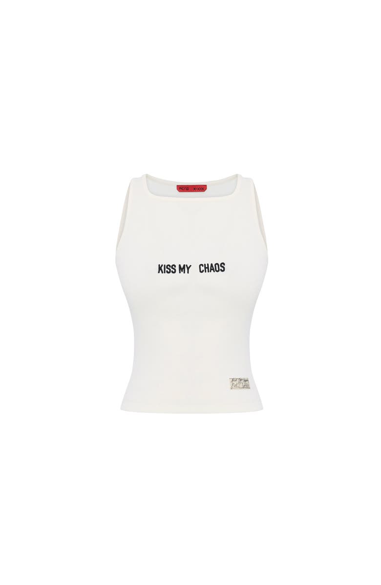 PCFG Cotton Tank Top, Alternate, color, White