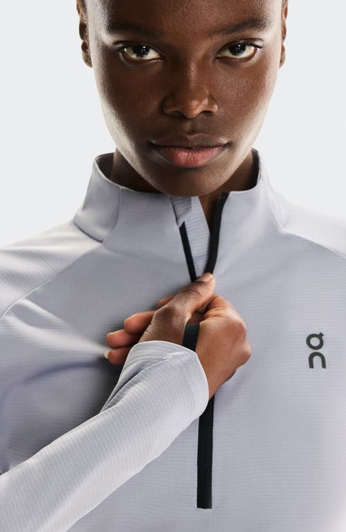 On Climate Quarter Zip Running Top In Gold