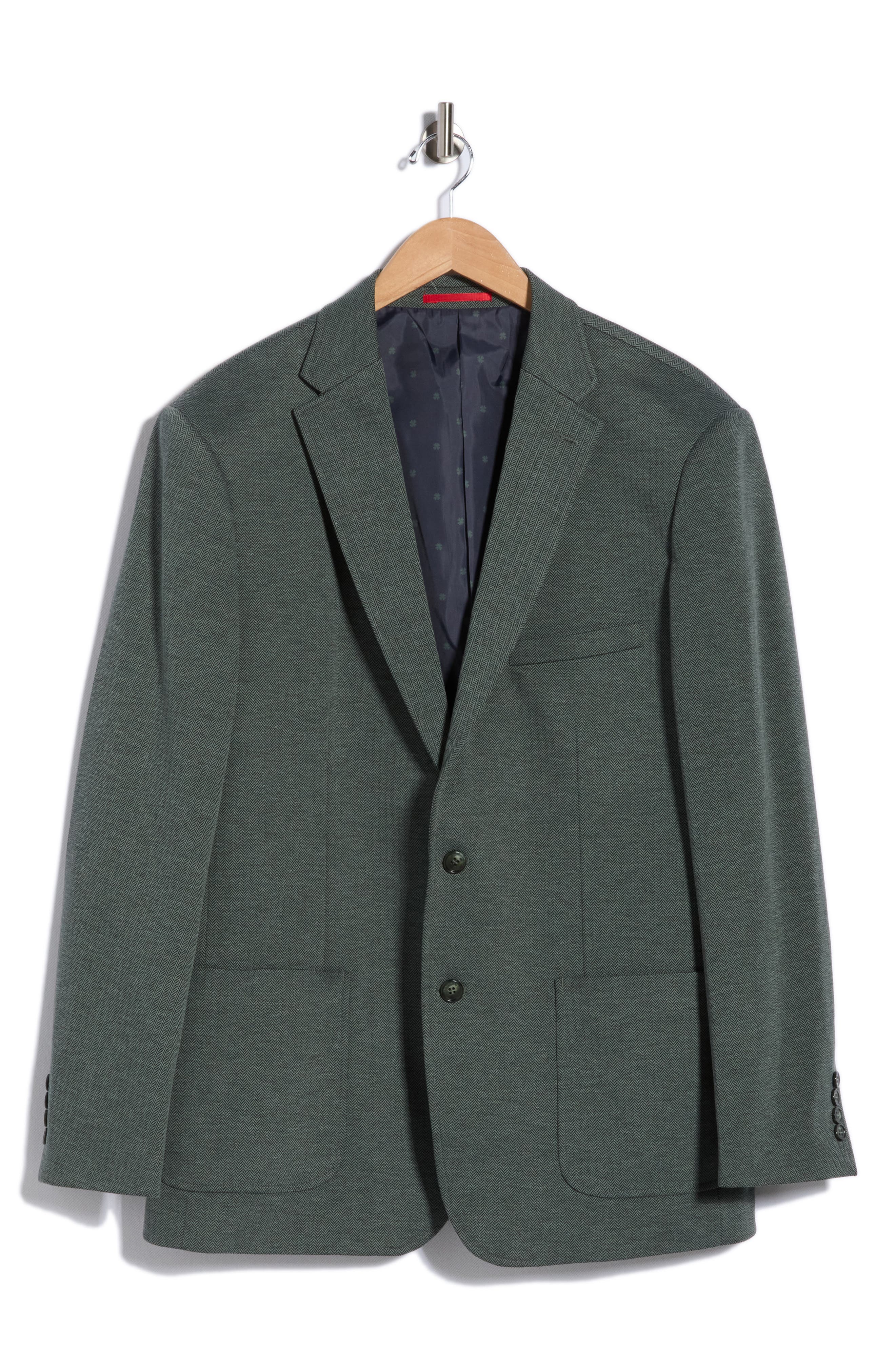 Herringbone Knit Sport Coat