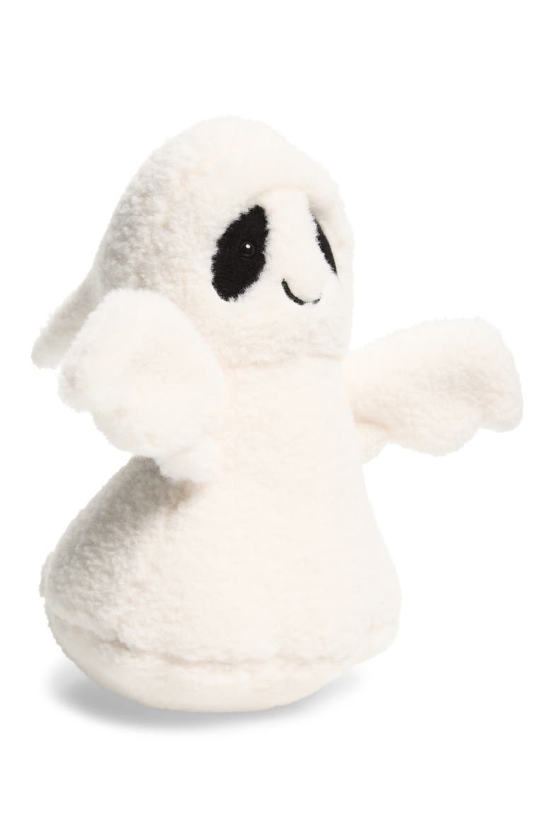 Ghost Bob Medium Plushie, Main, color, WHITE