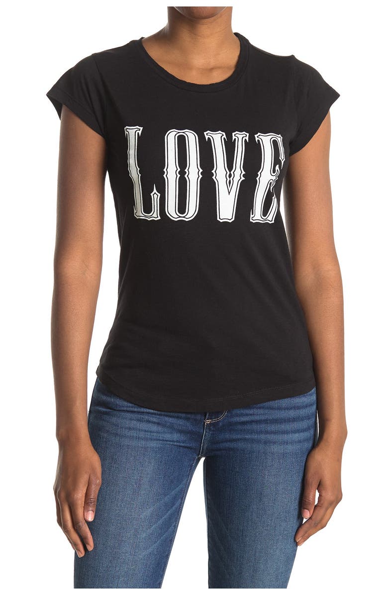 Zadig & Voltaire Love T-Shirt, Alternate, color,
