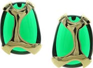 OLIVIA WELLES Geometric Jewel Earrings