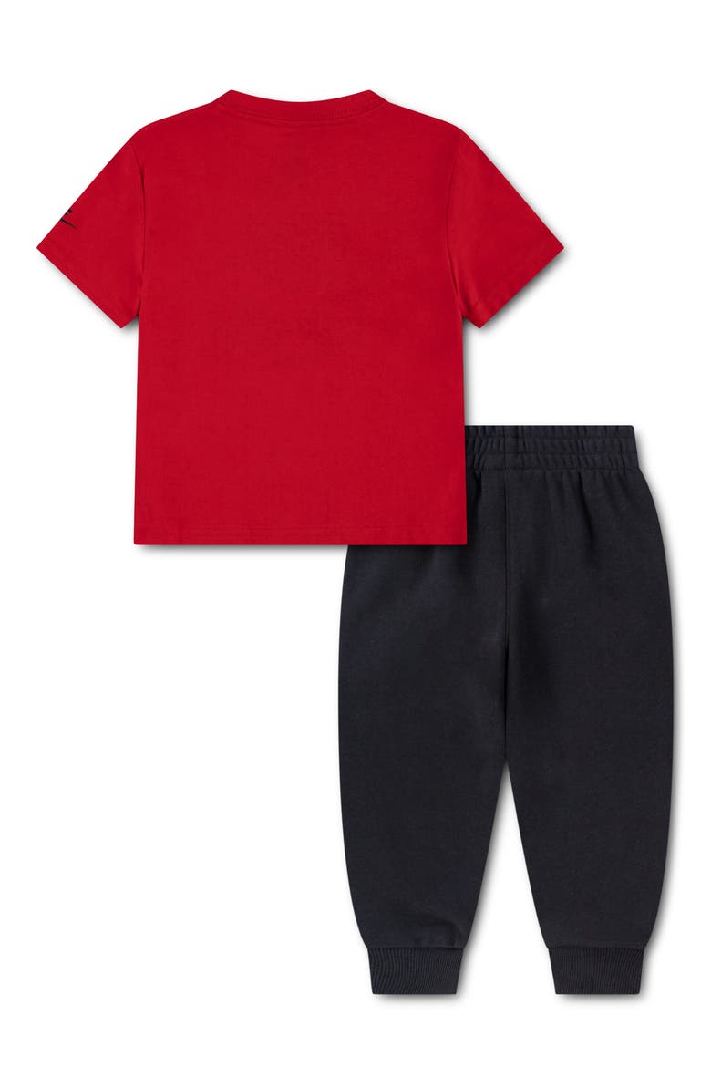Kids' Sportswear Graphic T-Shirt & Fleece Joggers Set, Alternate, color, BLACK