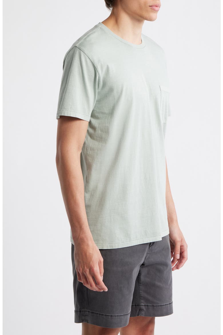 Classic Fit Garment Dye Pocket T-Shirt, Alternate, color, BLUEGREY