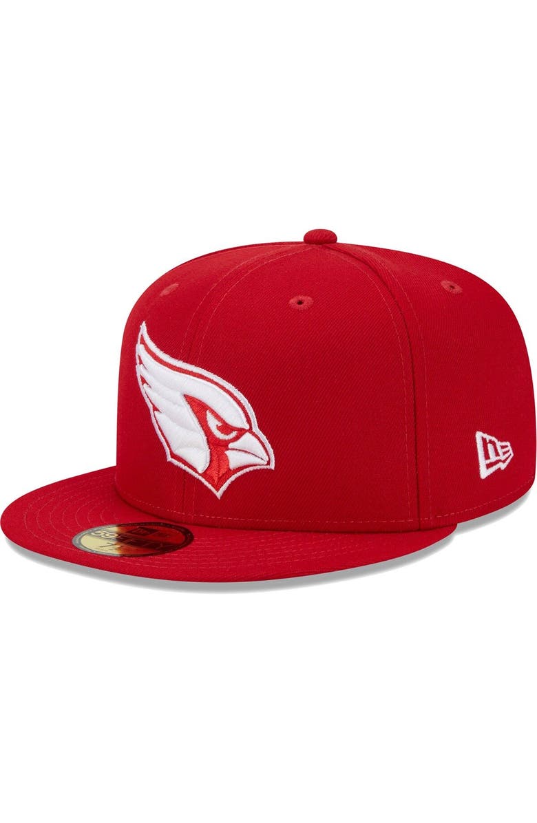 New Era Men's New Era Scarlet Arizona Cardinals 2006 Inaugural Season Main Patch 59FIFTY Fitted Hat, Alternate, color, Scarlet