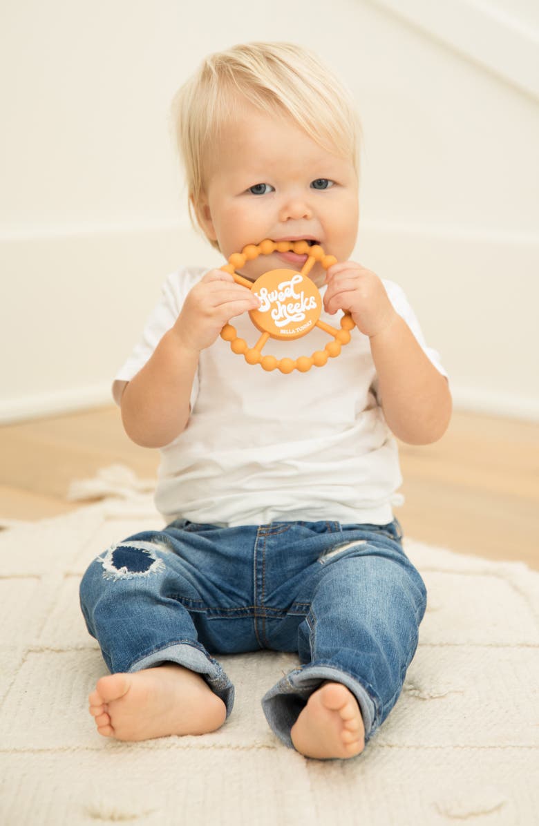 Bella Tunno Sweet Cheeks Happy Teether, Alternate, color, 