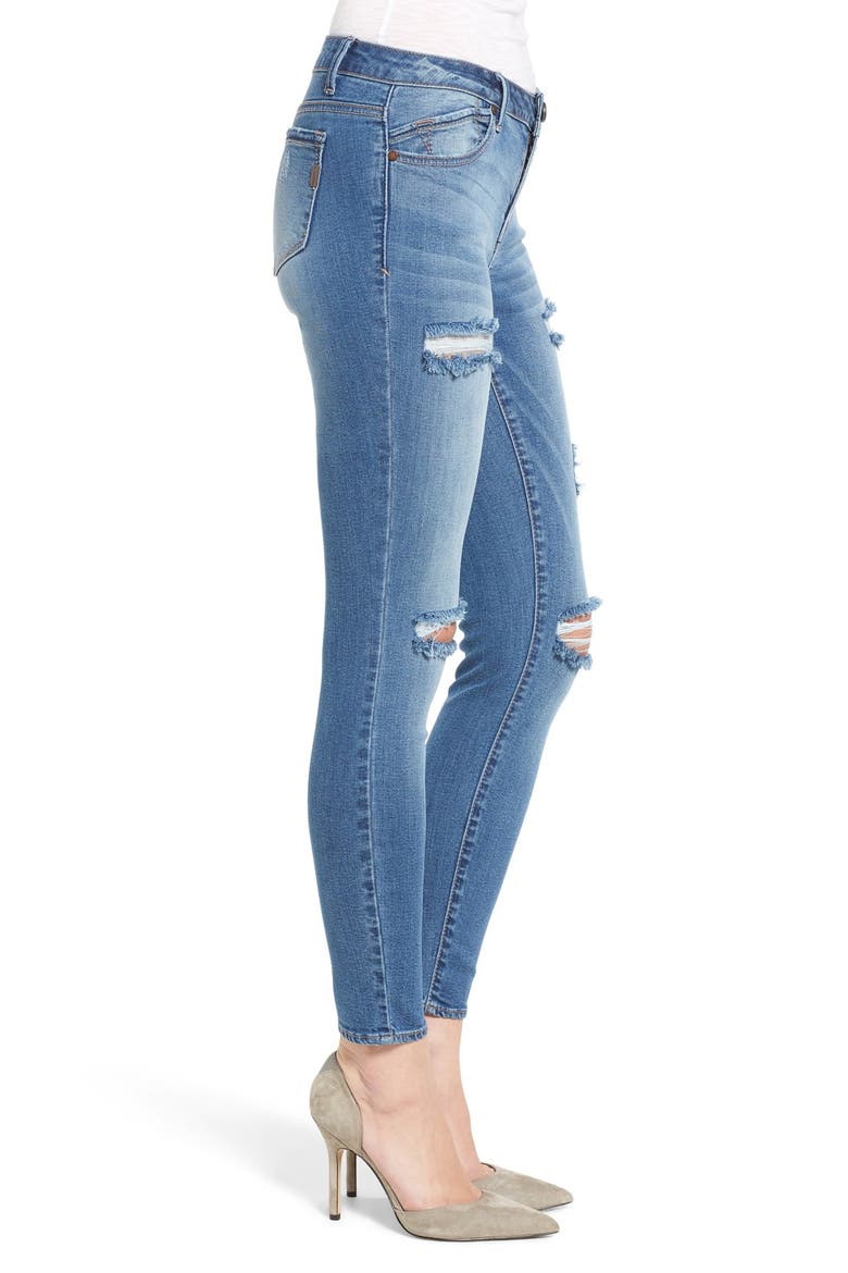 1822 Ripped Skinny Jeans, Alternate, color, XANTHE