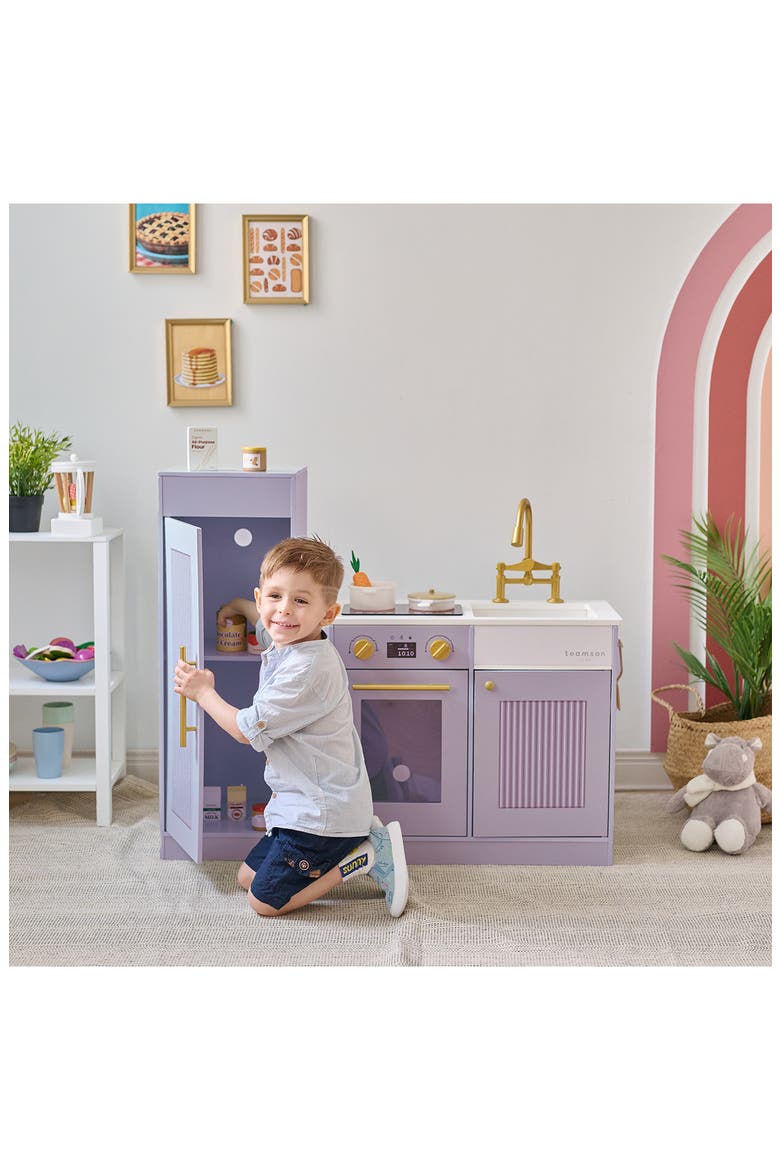 Little Chef Chester Play Kitchen & Accessories, Alternate, color, PURPLE