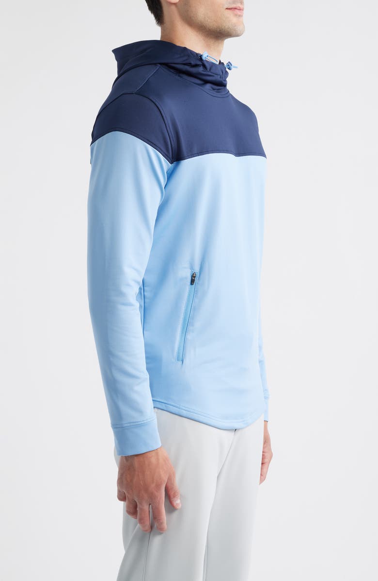 Swannies Yorobe Colorblock Golf Hoodie, Alternate, color, Periwinkle