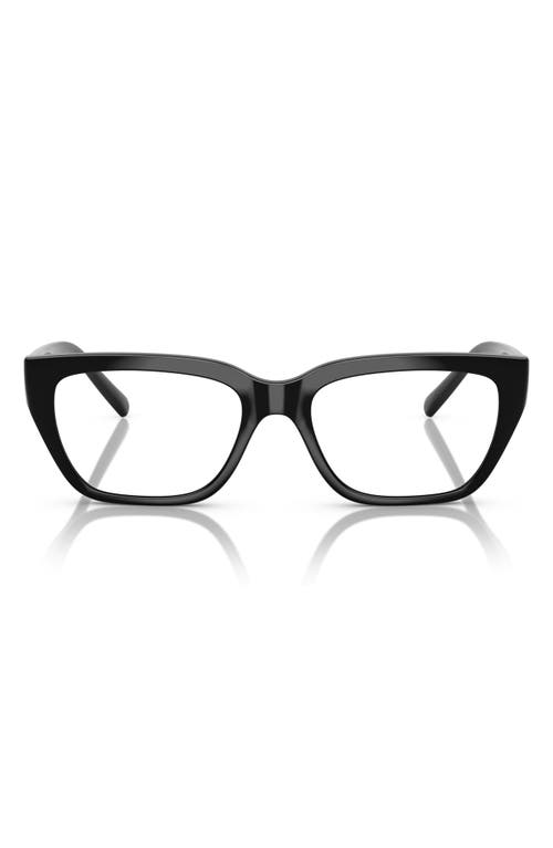 Vogue 53mm Pillow Optical Glasses In Black