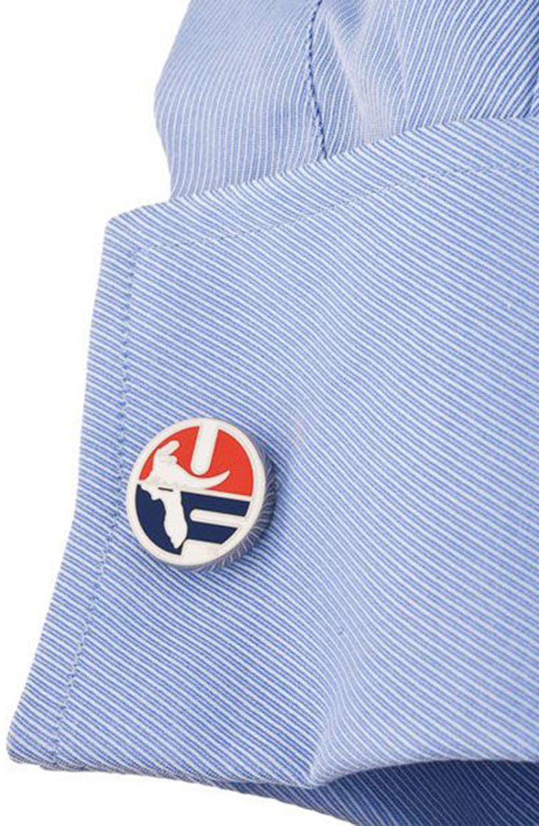 Cufflinks, Inc. NCAA University of Florida Gators Cuff Links, Alternate, color, Florida Gators Vintage Edition