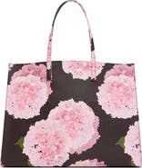 Ted Baker Sukicon Hydrangea Large Icon Tote