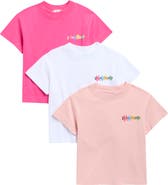 Palm Angels Kids' Pack of 3 Assorted Logo T-Shirts
