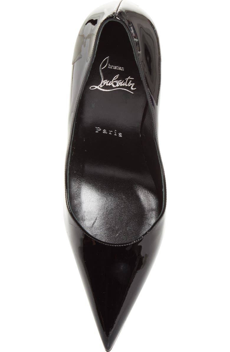 Christian Louboutin Miss Z Pointed Toe Pump, Alternate, color, Black