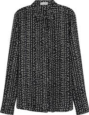 Altuzarra Chika Silk Twill Button-Up Shirt