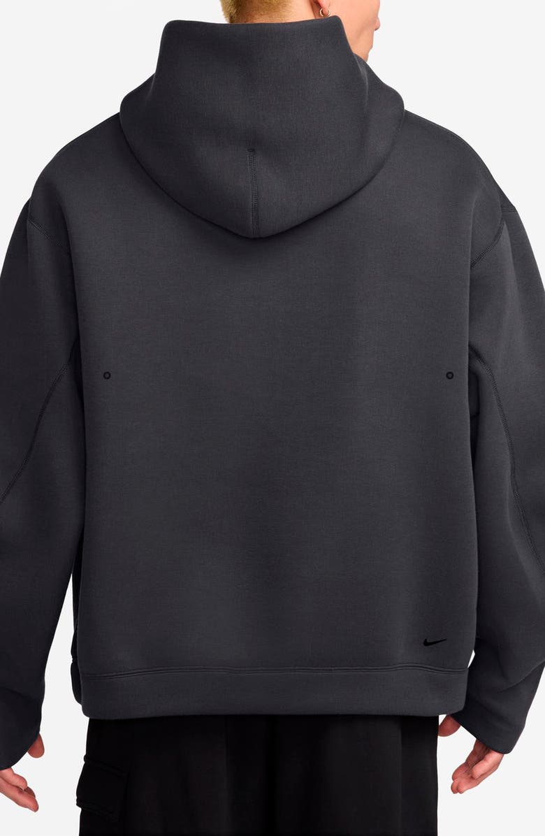 Nike Oversize Hoodie, Alternate, color, Anthracite/ Black
