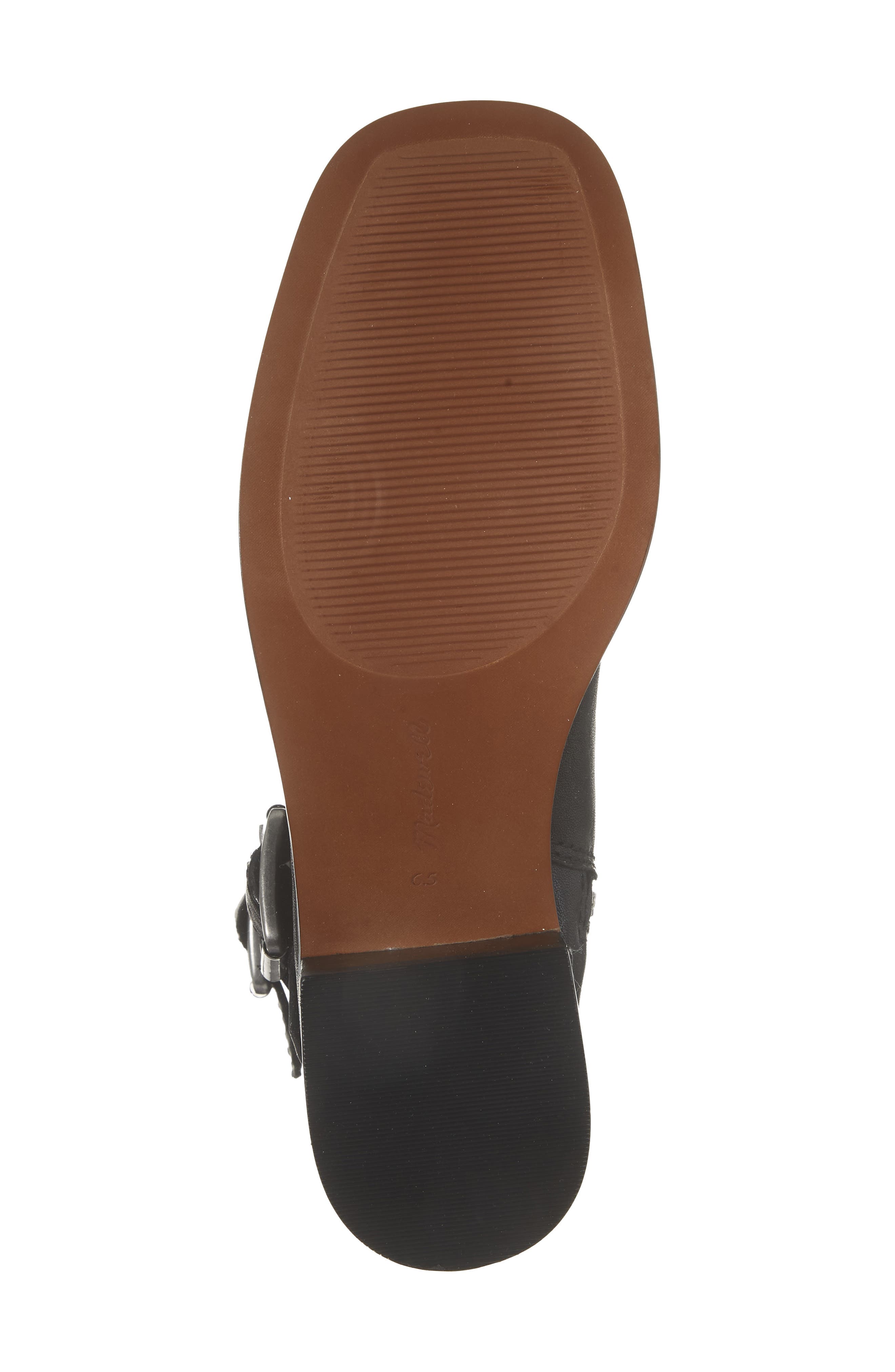 Nami Moto Leather Boot, Alternate, color, TRUE BLACK
