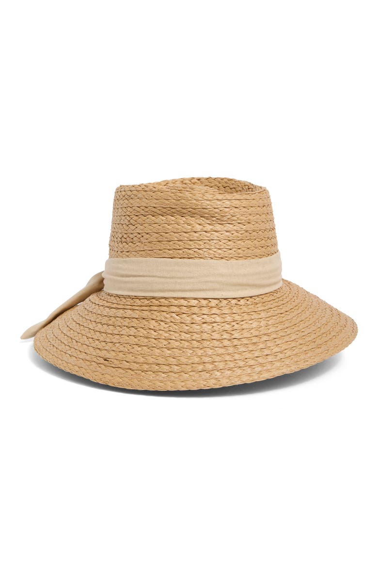 Telescope Midbrim Straw Sun Hat, Main, color, NATURAL