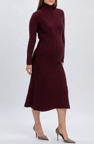 PIETRO BRUNELLI MATERNITY Perla Maternity Sweater Dress