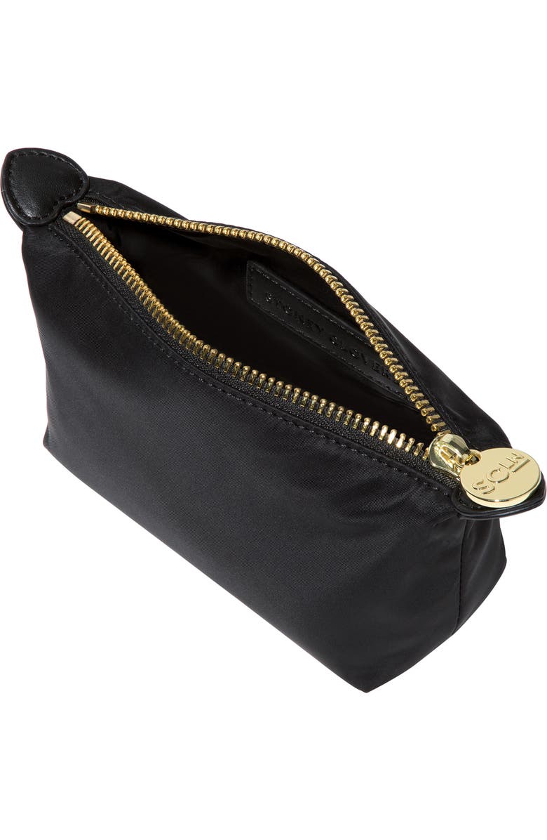 Stoney Clover Lane Nylon Pouchette, Alternate, color, Noir