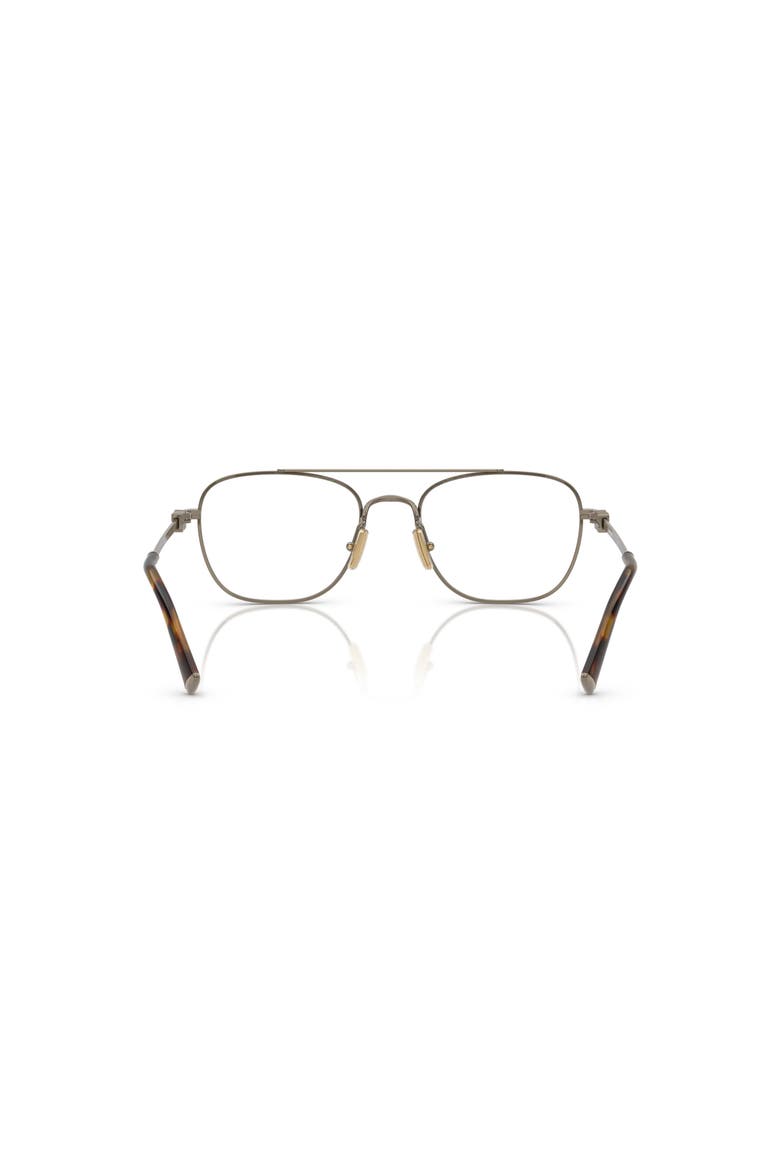 53mm Square optical glasses, Alternate, color, Gold