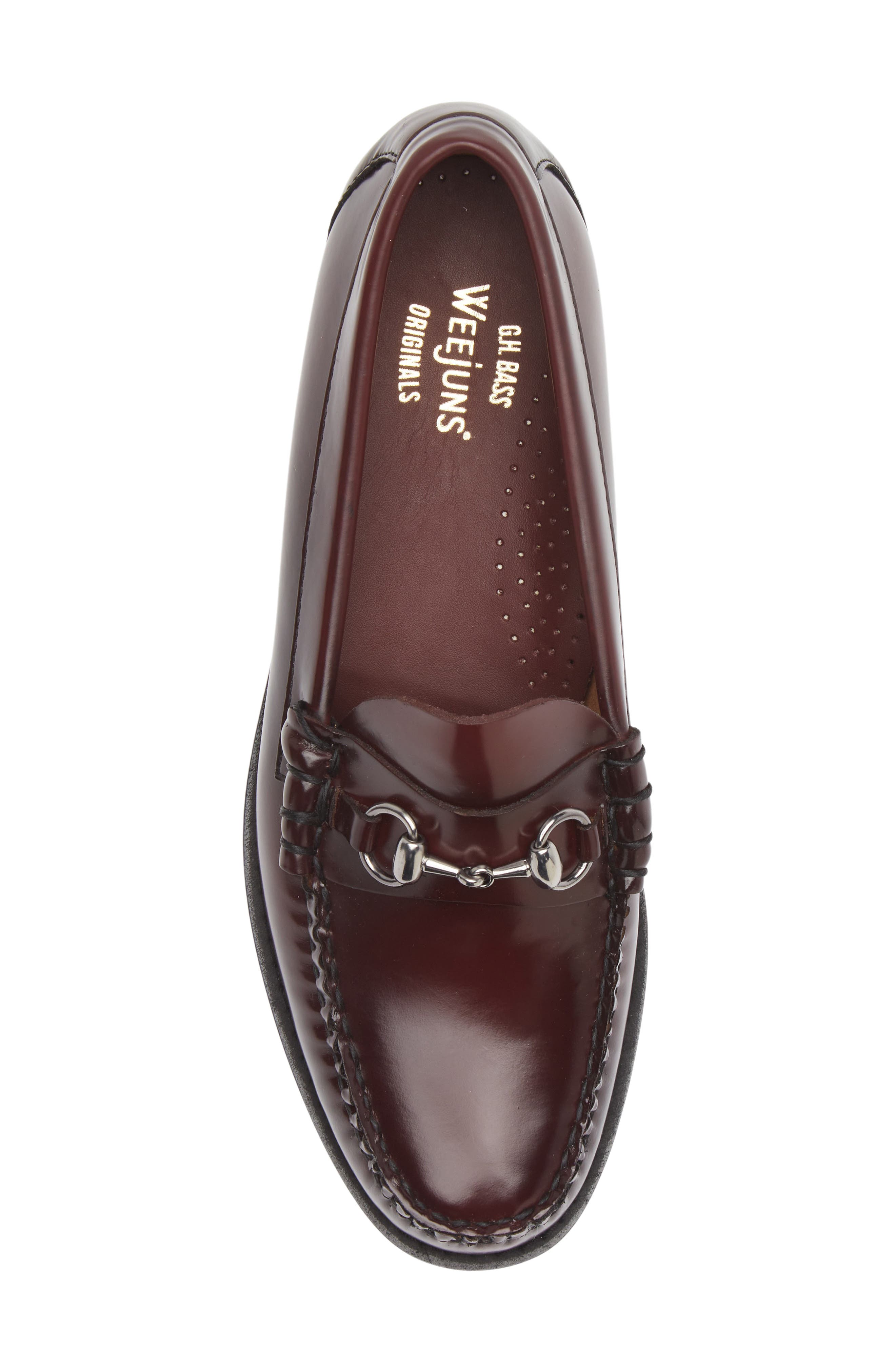 G.H.BASS Lincoln Loafer, Alternate, color, Wine