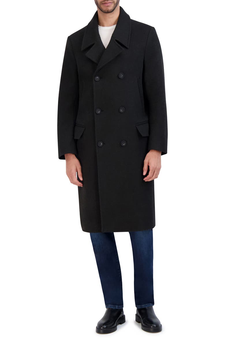 Cole Haan Stretch Longline Peacoat, Main, color,