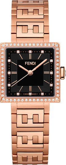 Fendi Series 900 J Gold Tone Quartz Ladies Watch (Watch Only
