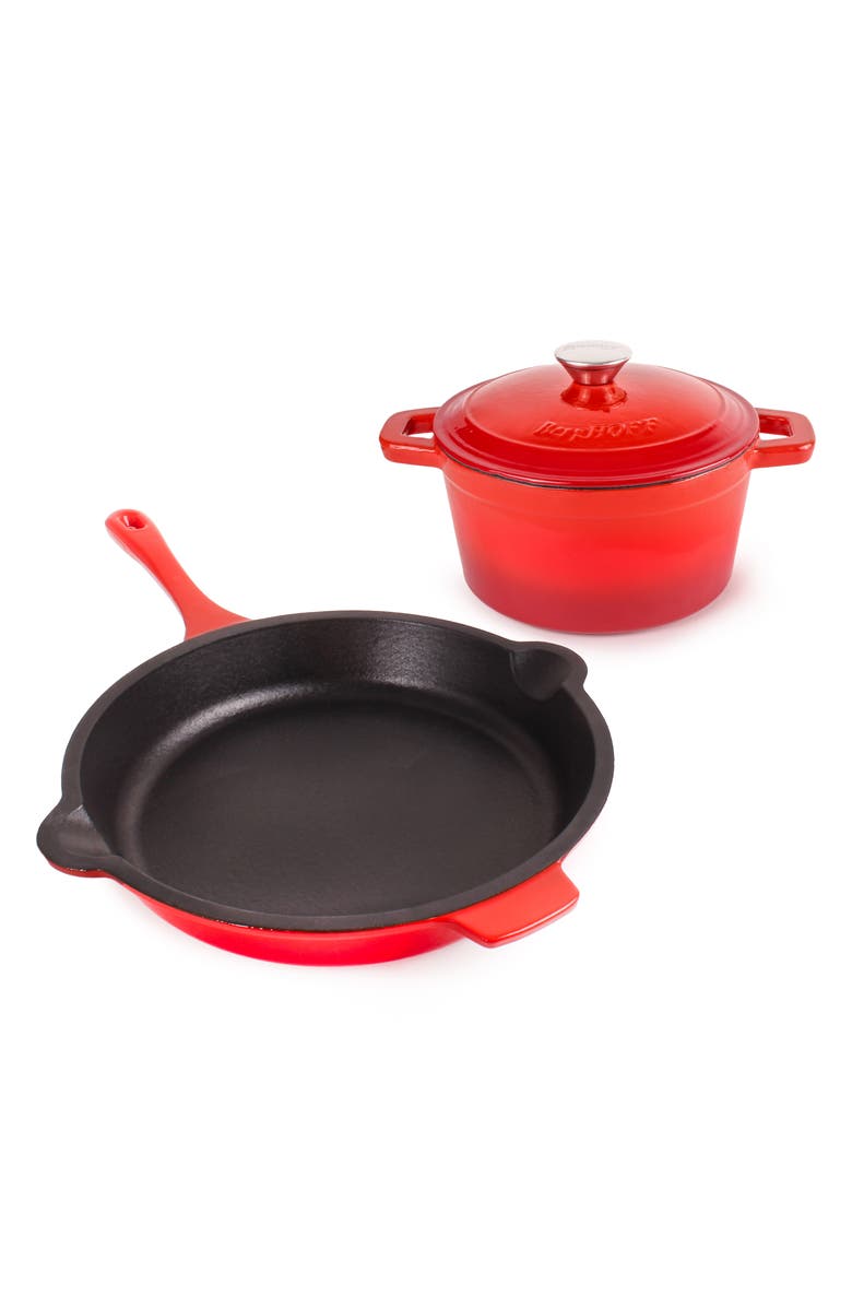 BergHOFF Neo 3-Piece Cookware Set, Main, color, Red