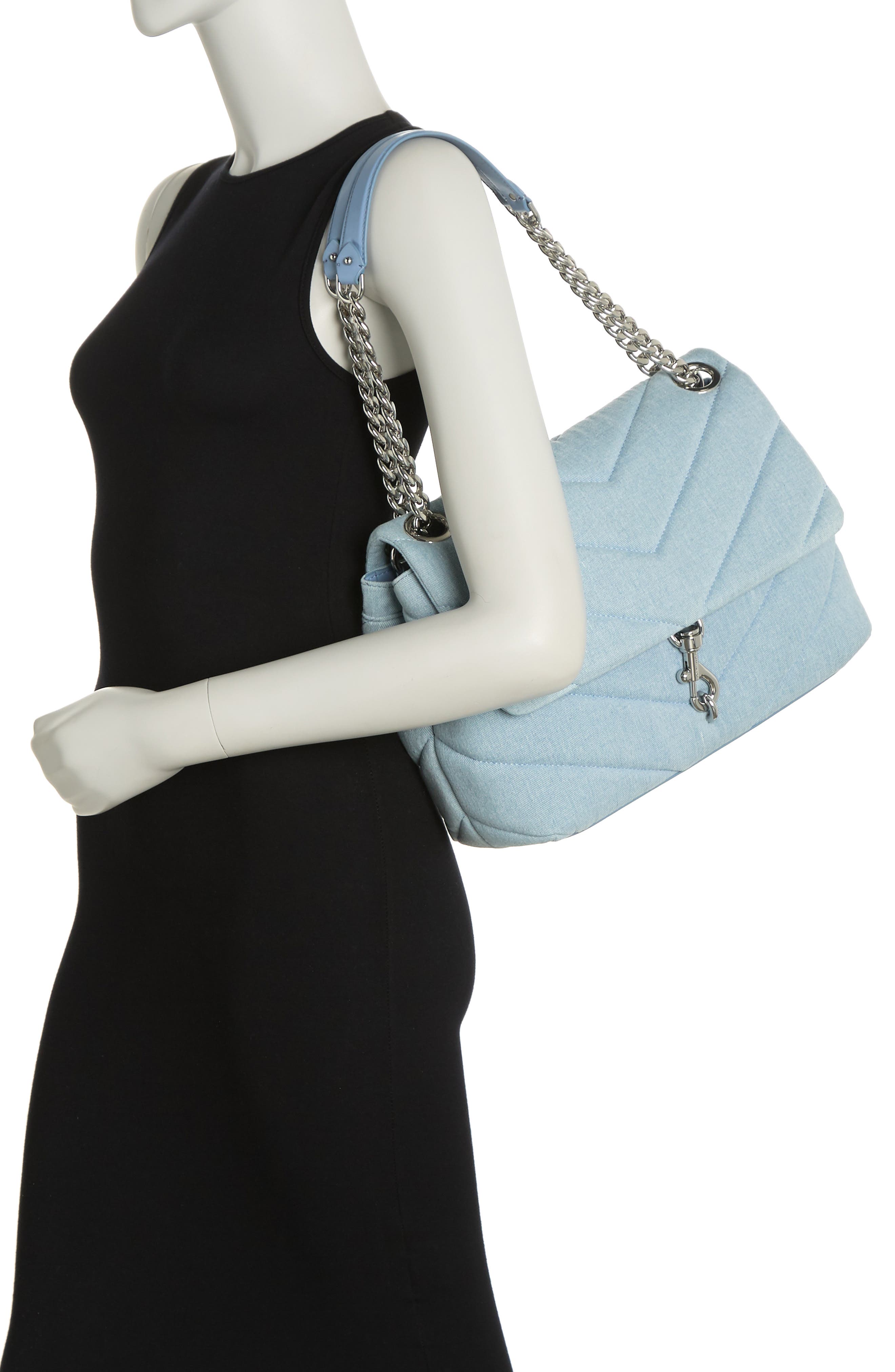 Rebecca Minkoff Edie Maxi Shoulder Bag, Alternate, color, 